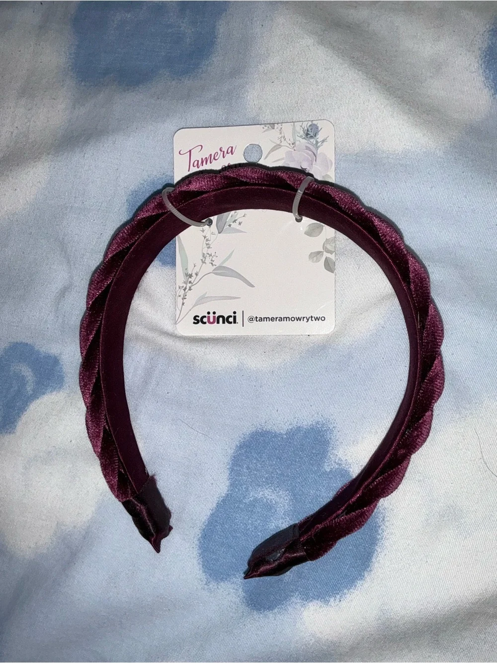 scunci Braided Jam Headband and Scrunchie Set